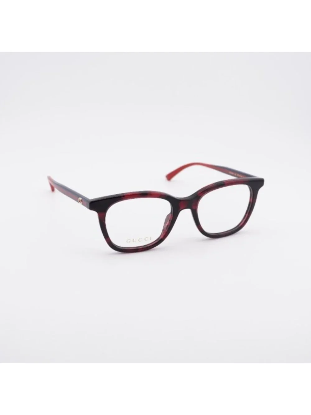 Gucci GG1864O 003 Eyeglasses Red Havana 50mm Square Frame - Picture 7 of 12